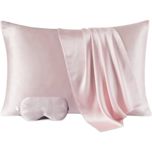 Satin/Silk pillow case & eye mask